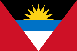 アンティグア・バーブーダの国旗｜世界の国サーチ