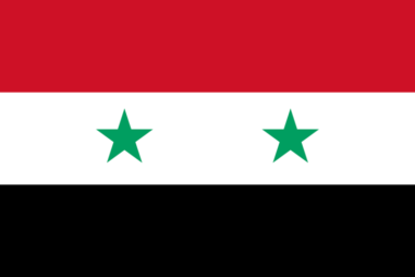 シリア・アラブ共和国の国旗｜世界の国サーチ