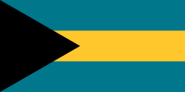 バハマ国の国旗 - 青系の国旗一覧｜世界の国サーチ