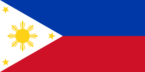 フィリピン共和国の国旗｜世界の国サーチ