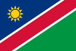 ナミビア共和国の国旗 - 『な（ナ）』から始まる国・国旗一覧｜世界の国サーチ