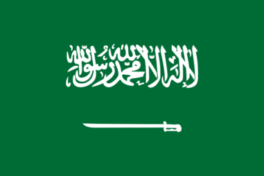 サウジアラビア王国 の国旗