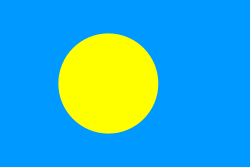 パラオ共和国 の国旗
