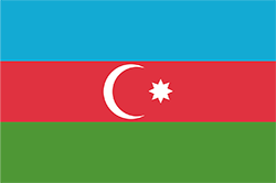アゼルバイジャン共和国の国旗｜世界の国サーチ
