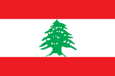 レバノン共和国 の国旗