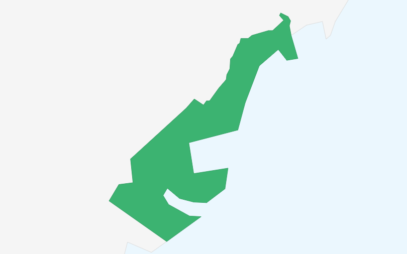 モナコ公国 の位置（拡大）
